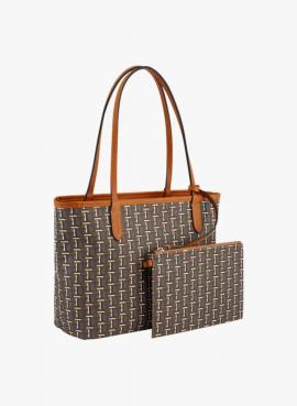 Le Tanneur Handbag Brown TCAM1650 - image 1 small