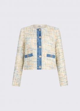 Liu Jo Vest Blue UA6328-D0347 - afbeelding 6 klein