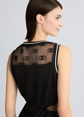 Liu Jo Dress Black TA5202-TS922 - image 4 small