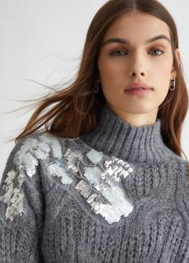 Liu Jo Sweater Grey WF4357-MA55P - afbeelding 1 klein