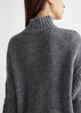 Liu Jo Sweater Grey WF4357-MA55P - afbeelding 3 klein