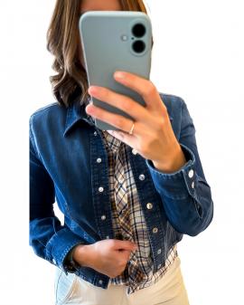 Liu Jo Cardigan Bleu UF5171-D0296 - image 2 petit