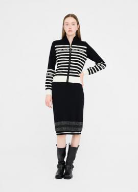 Liu Jo Gilet Zwart/Latte TF5214-MS63L - afbeelding 5 klein