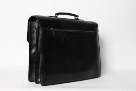 Arthur & Aston Briefcase Black 1389-04/2S - image 2 small