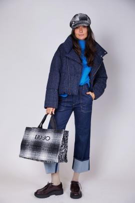 Liu Jo Pantalon Bleu/Sil MF5132-J4998 - image 3 petit