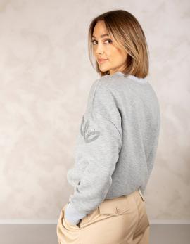 Due Amanti Sweater Grey Monnalisa - afbeelding 3 klein