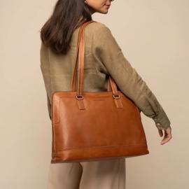 Chesterfield Laptoptas Cognac C40.1110 - afbeelding 1 klein