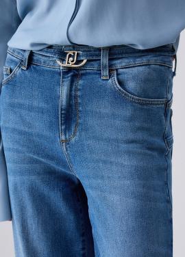 Liu Jo Broek Blue UF6089-D0264 - afbeelding 2 klein