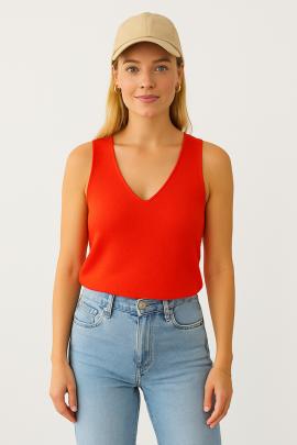 Due Amanti Blouse Red Mylo - image 2 small