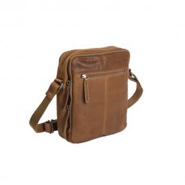 Chesterfield Man bag Cognac C48.0955 - afbeelding 1 klein