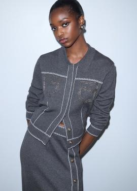 Liu Jo Cardigan Acc/OW TF6076-MS59L - afbeelding 3 klein