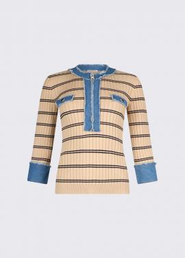 Liu Jo Trui Cream WA6531-MS99E - afbeelding 6 klein