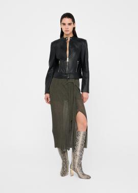 Liu Jo Leder vest Zwart CF5162-P0379 - afbeelding 6 klein