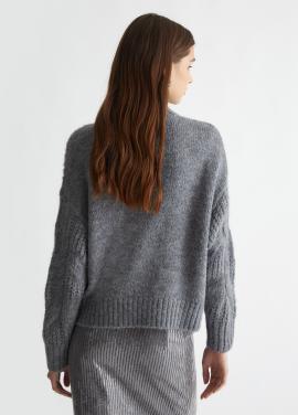 Liu Jo Sweater Grey WF4357-MA55P - afbeelding 2 klein