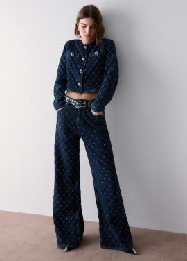Liu Jo Broek Blue UF6173-D0374 - afbeelding 2 klein