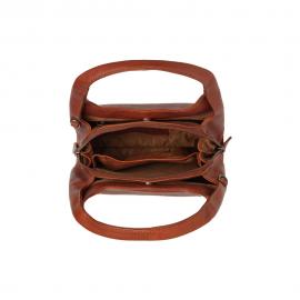 Chesterfield Handtas Cognac C48.1400 - afbeelding 2 klein