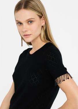 Liu Jo Jumper Noir CF5005-MS18F - image 3 petit