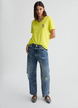 Liu Jo T-shirt Yellow WA5366-JS904 - afbeelding 5 klein