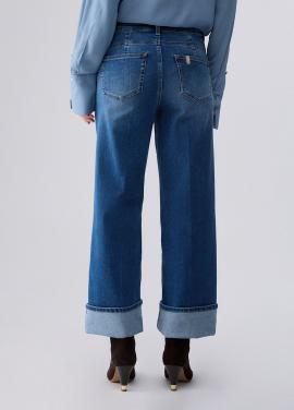 Liu Jo Broek Blue UF6089-D0264 - afbeelding 1 klein