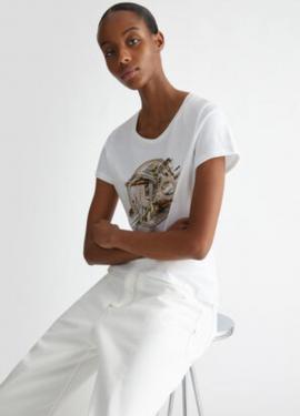 Liu Jo T-shirt Wit animal WF4178-JS923 - afbeelding 3 klein