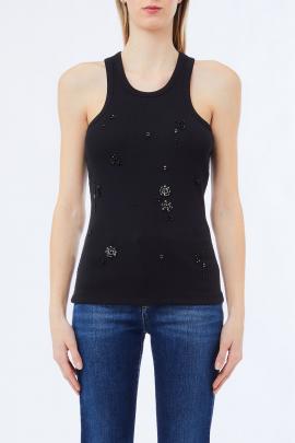 Liu Jo  Noir/Fleur MF5447-J4822 - image 2 petit