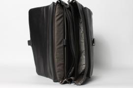 Arthur & Aston Laptop bag Black/GR 1589-06 - image 1 small