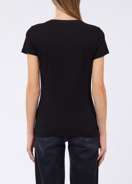 Liu Jo T-shirt Zwart Horns WF6447-JS923 - afbeelding 2 klein