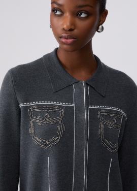 Liu Jo Cardigan Acc/OW TF6076-MS59L - afbeelding 1 klein