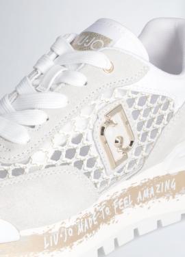 Liu Jo Sneaker White/Gold BA4001PX303 - image 5 small