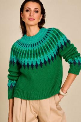 Due Amanti Pull EMERALD MOUNTAINS - afbeelding 1 klein