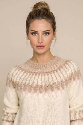 Due Amanti Pull OFF WHITE MOUNTAINS - afbeelding 1 klein