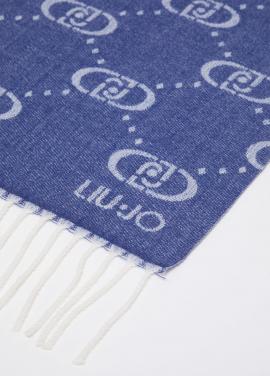 Liu Jo Sjaal Denim 2F4004-T0300 - afbeelding 4 klein