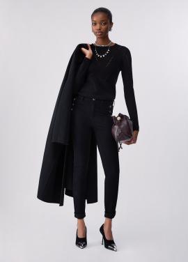Liu Jo Pull Zwart WF6239-MS99E - afbeelding 5 klein