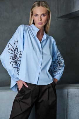 Due Amanti Broek Chocolate PAULINE - afbeelding 3 klein