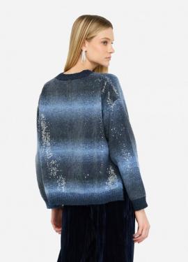 Liu Jo Cardigan Bleu MF5380-MA14R - image 2 petit