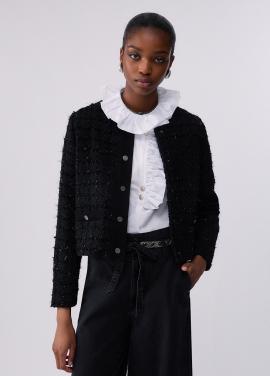 Liu Jo Vest Zwart UF6116-D0385 - afbeelding 2 klein
