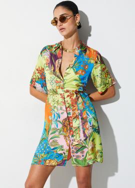 Liu Jo Kleed Rainbow WA6482-T471A - afbeelding 4 klein