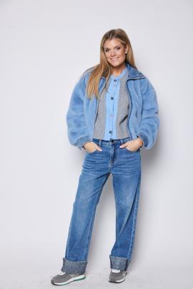 Liu Jo Vest Blue UF6153-E1158 - afbeelding 2 klein