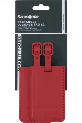 Samsonite Luggage Tag Rood 155592 - afbeelding 1 klein