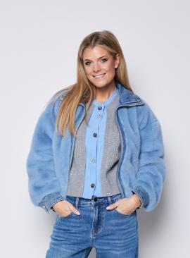Liu Jo Vest Blue UF6153-E1158 - afbeelding 1 klein