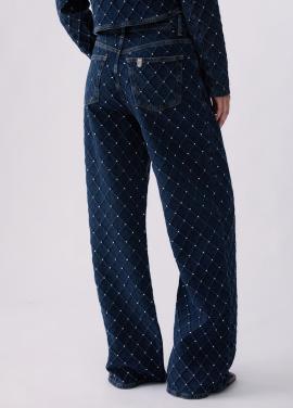 Liu Jo Broek Blue UF6173-D0374 - afbeelding 1 klein