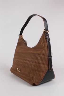 Nathan Handtas Carrie Gold/Cognac N261-31-01TX - afbeelding 1 klein