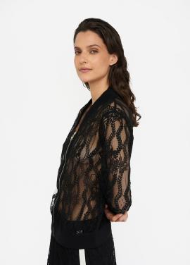 Liu Jo Gilet Zwart TF5012-J4951 - afbeelding 4 klein