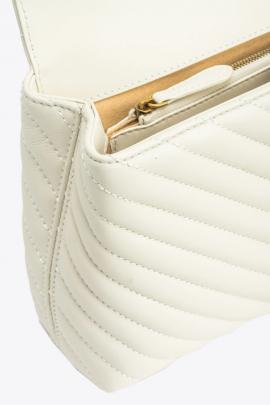 Pinko Handbag Love Lady White 100043-A0GK - image 2 small