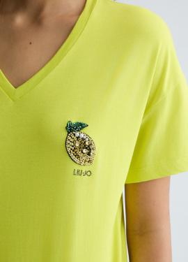 Liu Jo T-shirt Yellow WA5366-JS904 - afbeelding 1 klein