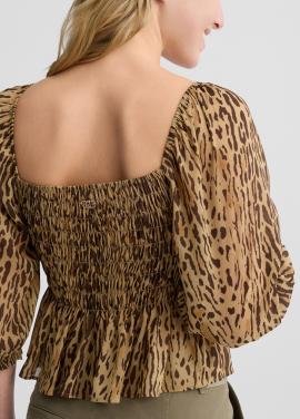 Liu Jo Dress Leopard WA5330-T6867 - image 4 small