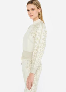 Liu Jo Cardigan Latte/Or TF5269-MS49I - image 2 petit