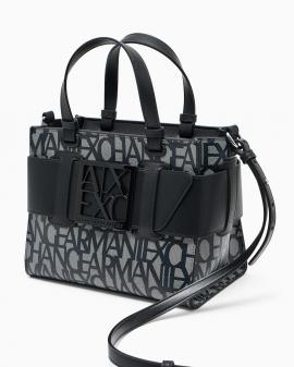 Armani Handtas Zwart/Grijs 942690-3F742 - afbeelding 4 klein