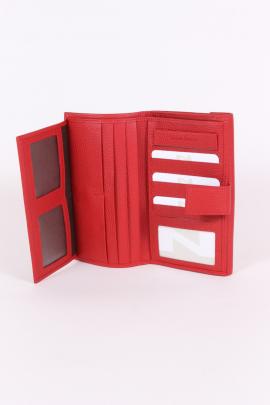Nathan Portefeuille Red 409N - afbeelding 2 klein