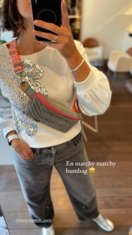 Marie Martens Handtas Grey mix Coachella - afbeelding 2 klein